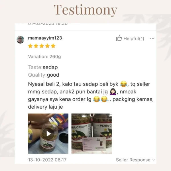 Peria Crispy 🥒🌶️ - Image 7